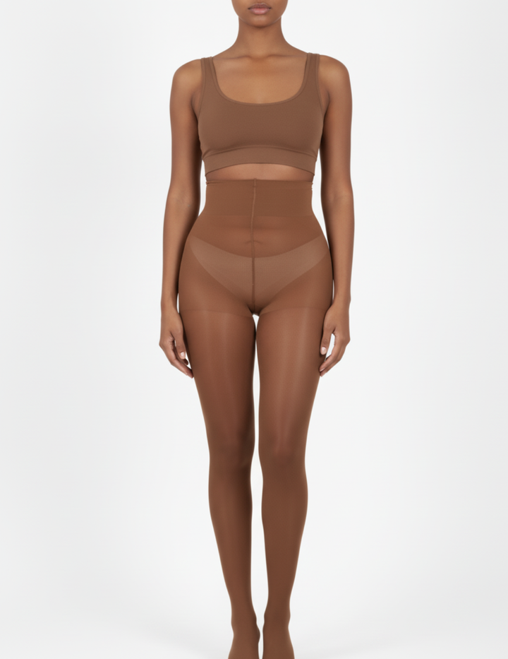 Mila Nude Ladder-Free Tights 30 Denier