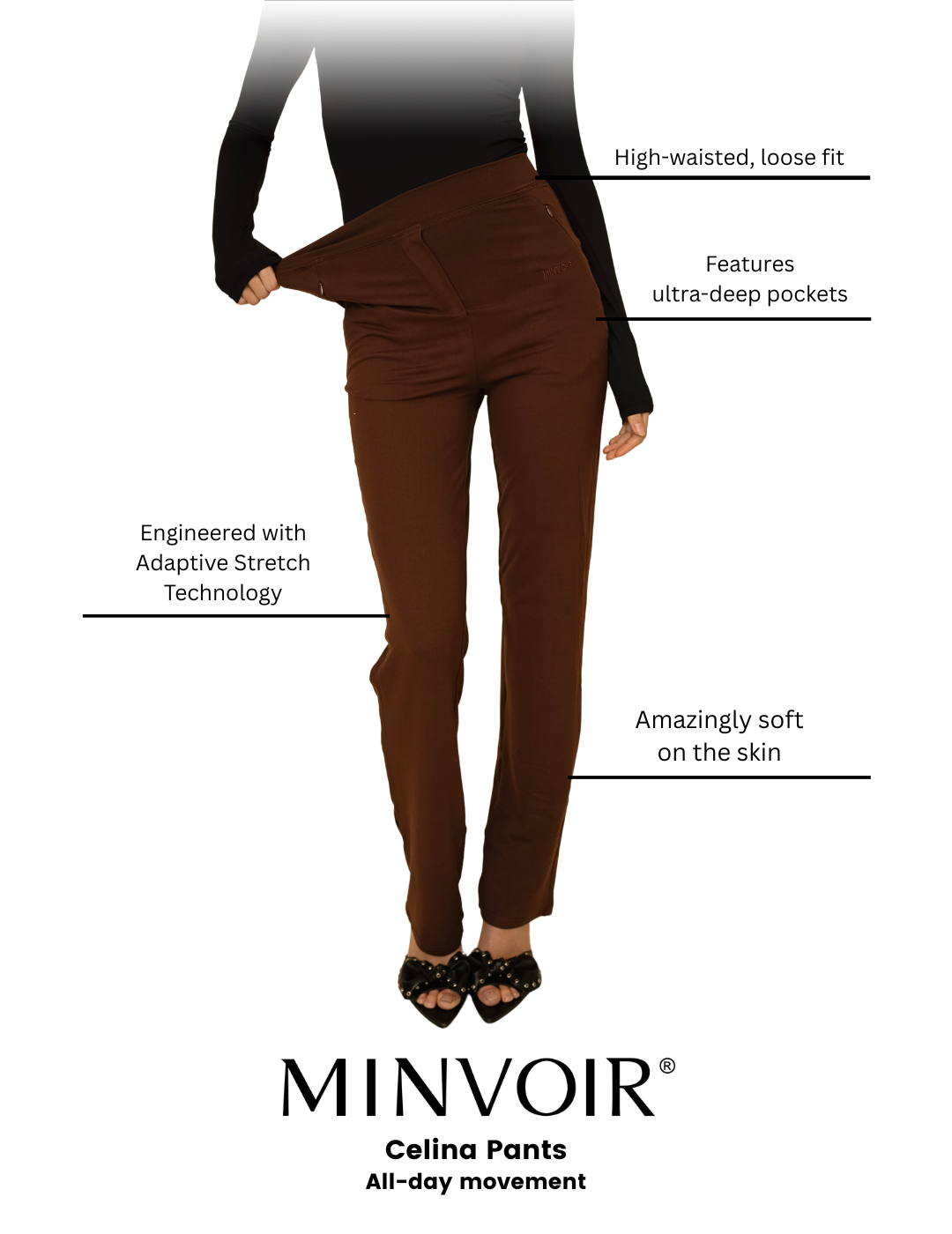 Celina Comfy Straight Pants